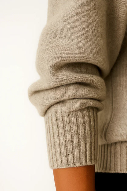 Dames V-hals Trui – Elegante Pullover voor Herfst en Winter