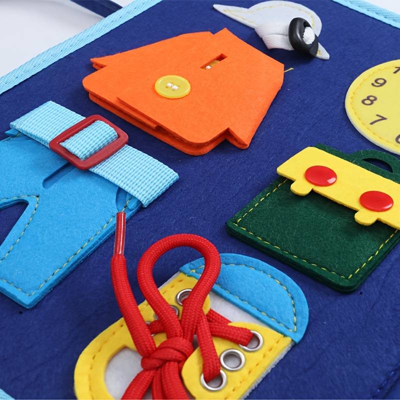 Kinderbuch - Fesselnd - Kleinkind - Aktivitätsbuch - Montessori-Spielzeug