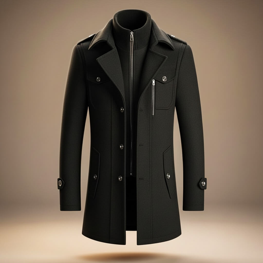 Manteau Marco Legacy Virgin Men Wolle