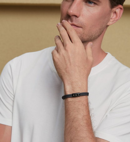 Bracelet James en corde de voile personnalisée — conçu pour une qualité au quotidien.