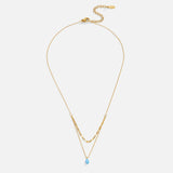 Theresa - Opal Teardrop Layered Necklace — designed to inspire your lifestyle.