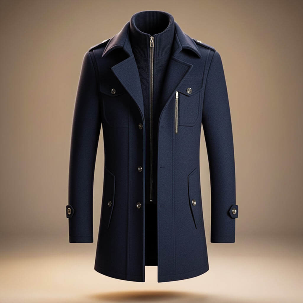 Manteau Marco Legacy Virgin Men Wolle