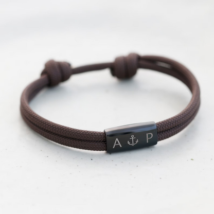 Bracelet James en corde de voile personnalisée — conçu pour une qualité au quotidien.