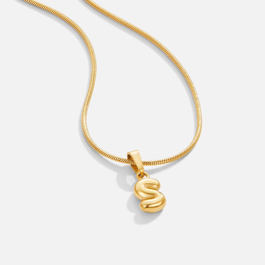 Collier Esme - Lettre Bulle Or — conçu pour une qualité au quotidien.