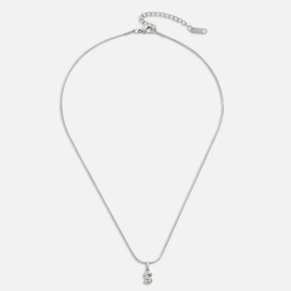 Collier Esme - Lettre Bulle Argent — conçu pour inspirer votre style de vie.