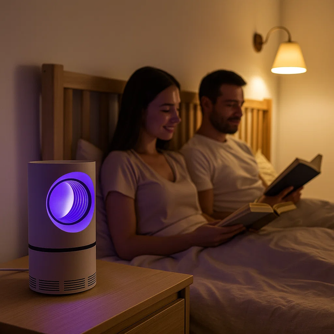 Elektrische UV-Fliegenfalle für Innen & Außen