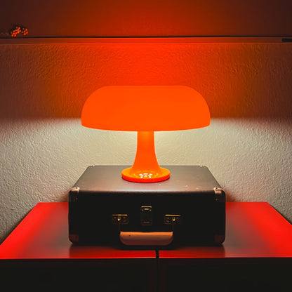 Lampe de table moderne LED en forme de champignon - Lampe de chevet et décorative USB