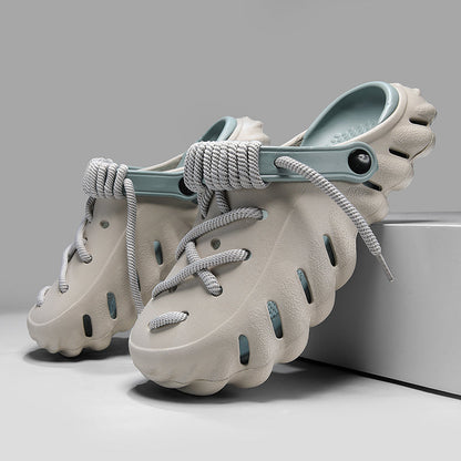 Clogs - Gummi - Chunky - Slip-On Sandalen - Herrenschuhe