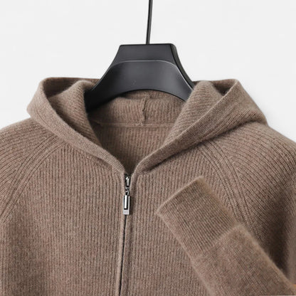 Herren Kapuzenpullover mit Reißverschluss | Chaleureux, raffiné et idéal pour les prochaines heures 