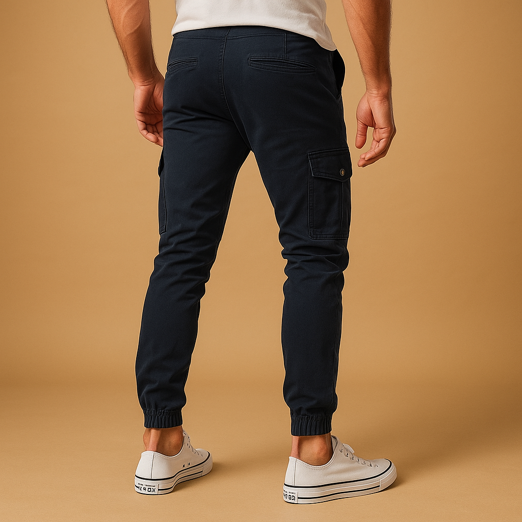 Pantalons cargo pour hommes avec de nombreuses poches – Conception longue et fonctionnelle