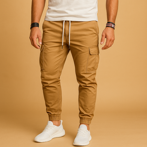 Pantalons cargo pour hommes avec de nombreuses poches – Conception longue et fonctionnelle