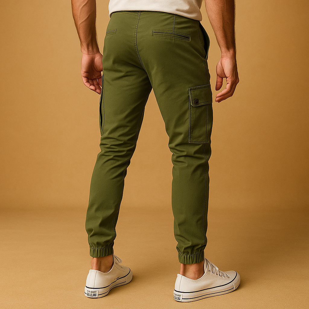 Pantalons cargo pour hommes avec de nombreuses poches – Conception longue et fonctionnelle