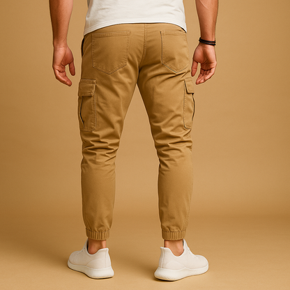 Pantalons cargo pour hommes avec de nombreuses poches – Conception longue et fonctionnelle