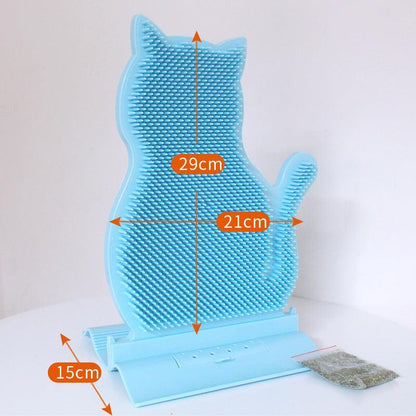 Cat Scratching Post with Catnip - Door Scratcher for Cats