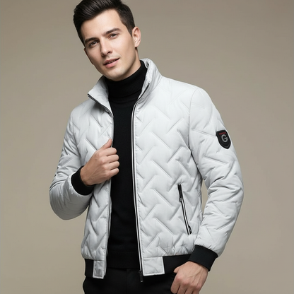 Vario Herrenjacke mit Samtfinish – Weiche Oberbekleidung