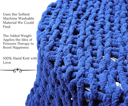 Plaid en grosse maille douce - Décoration intérieure confortable en chenille