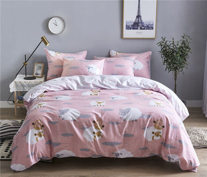 Parure de lit en coton de luxe - Literie douce et respirante pour un confort optimal