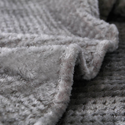 Plaid en flanelle de coton doux pour un confort douillet à la maison