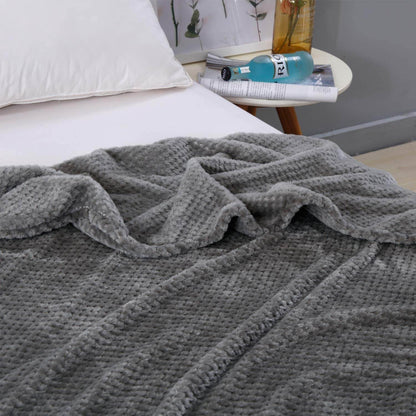 Plaid en flanelle de coton doux pour un confort douillet à la maison