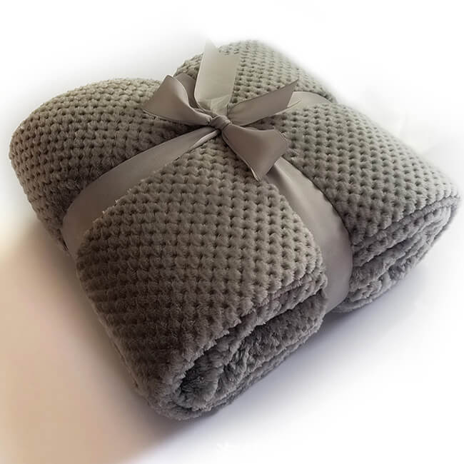 Plaid en flanelle de coton doux pour un confort douillet à la maison