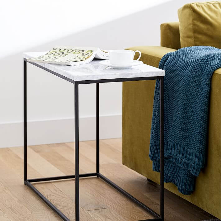 Plaid en tricot de coton doux pour une décoration intérieure confortable