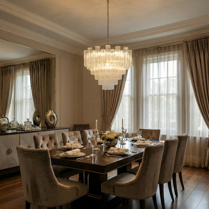 Lustre en verre Französischer