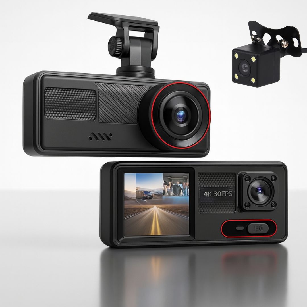 Dashcam für Auto vorne und hinten | Rückfahrkamera zum Nachrüsten | Auto Kamera | DriveCam