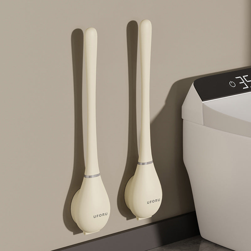 Zeitgemäße flexible Silikon-Toilettenbürste