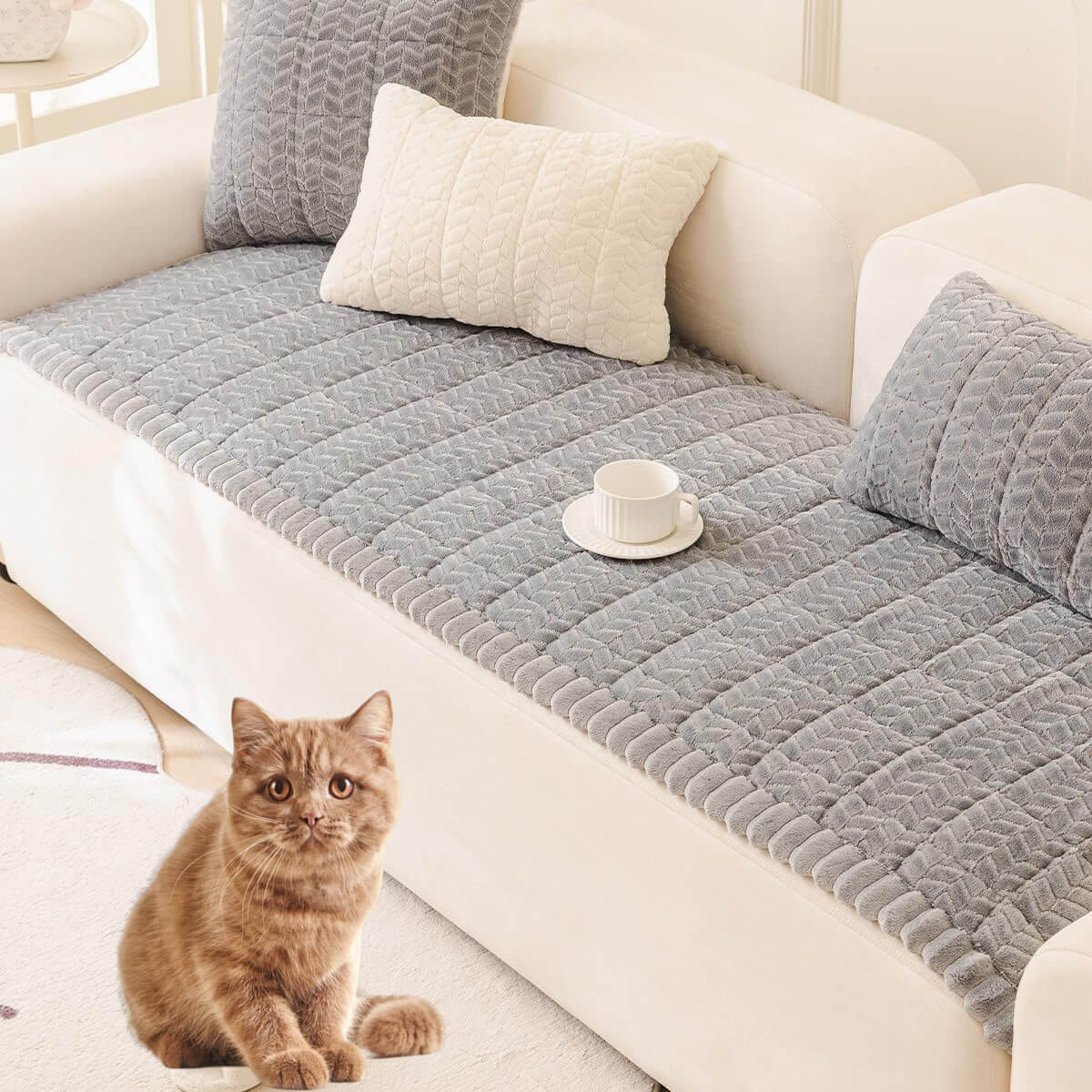 Waterproof Dog Bed Cover & Anti-Slip Sofa Protector for Pets