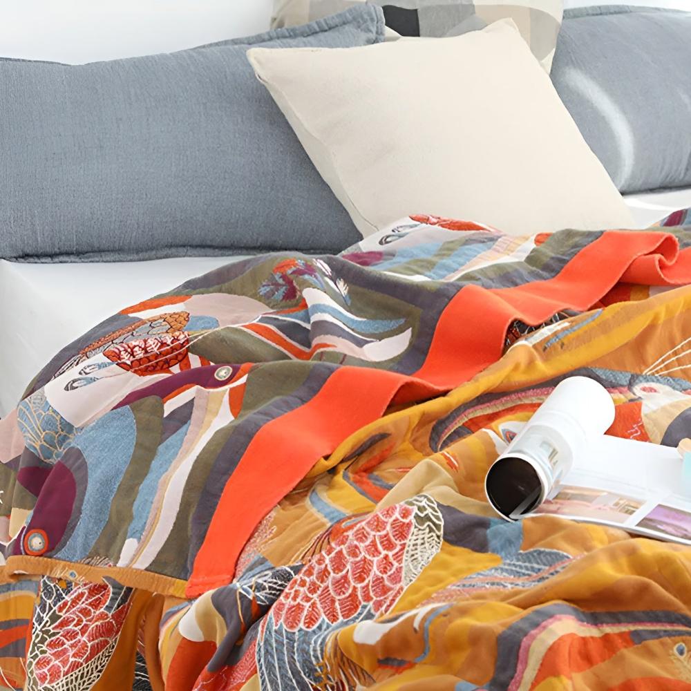 Toucan Vogel Baumwoll-Decke