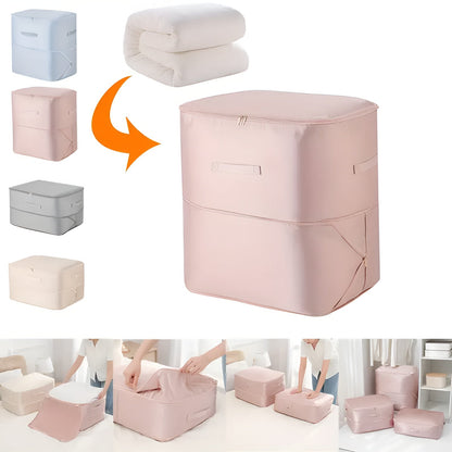 Vacuum Compression Storage Bags for Clothes, Space Saver, 6-Pack