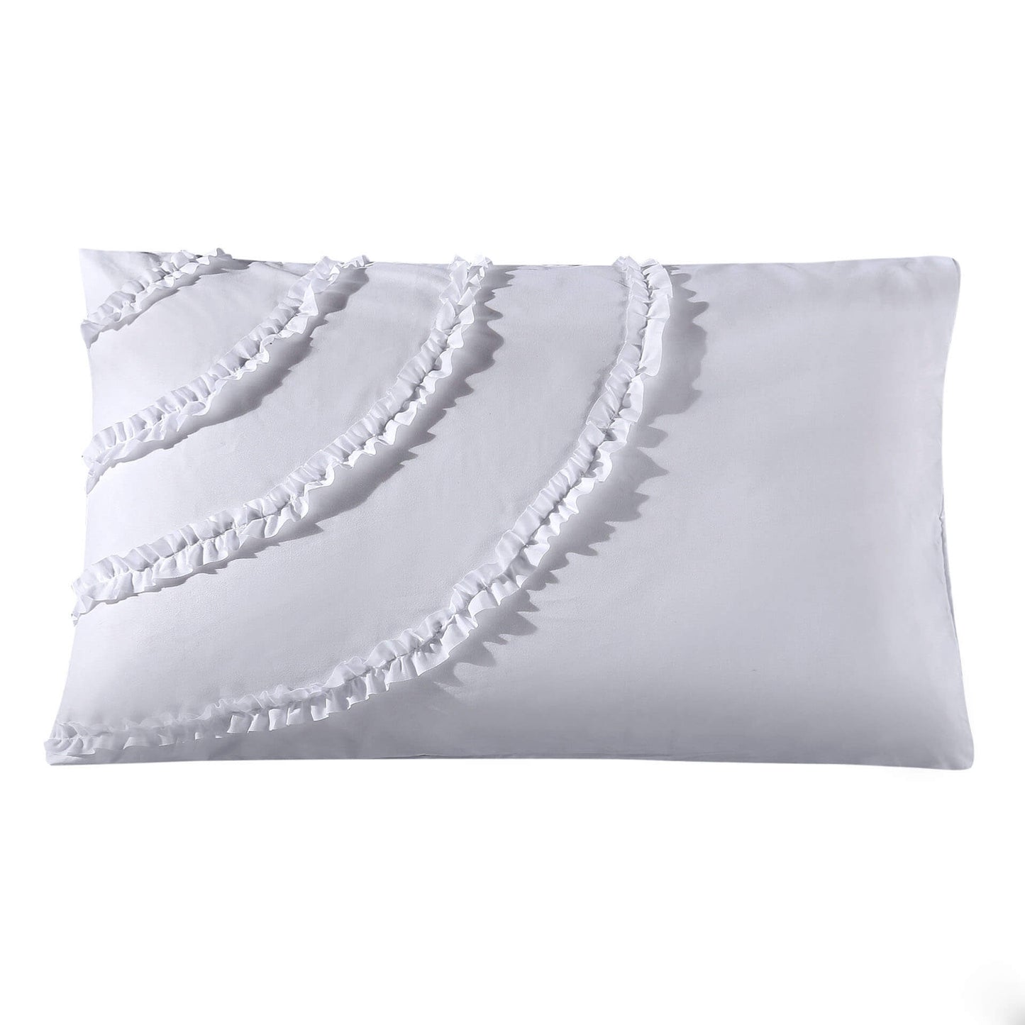 Parure de lit 3 pièces en coton égyptien de luxe pour lits Queen/King