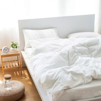 Parure de lit 3 pièces en coton égyptien de luxe pour lits Queen/King