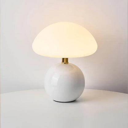 Adjustable Retro Mushroom Table Lamp - Warm Minimalist Lighting