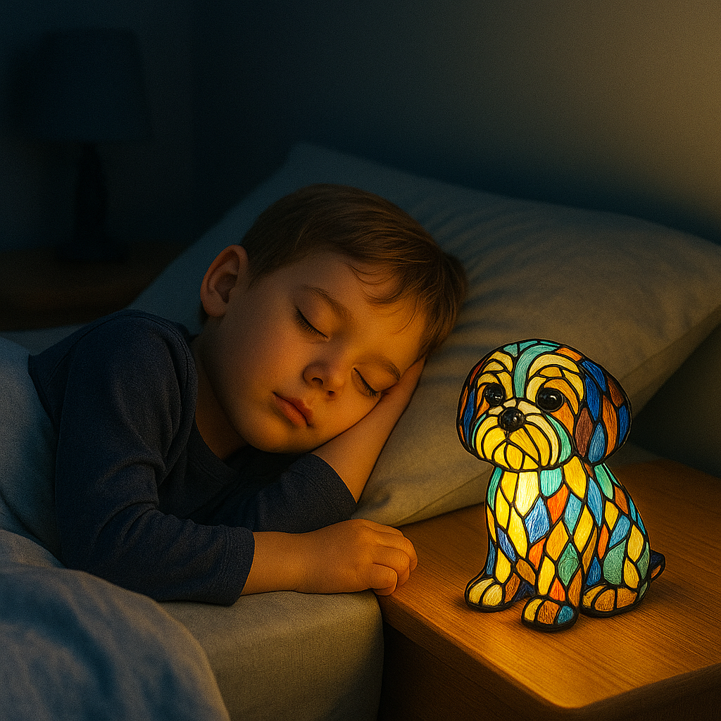 Licht Hund - Die handgefertigte Lampe, die Herzen zum Strahlen bringt