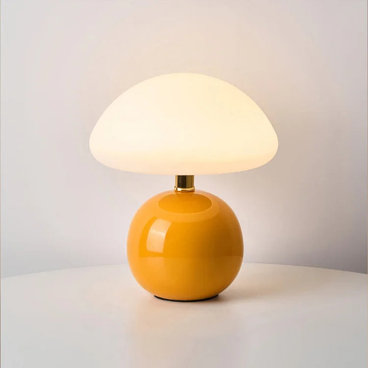 Adjustable Retro Mushroom Table Lamp - Warm Minimalist Lighting