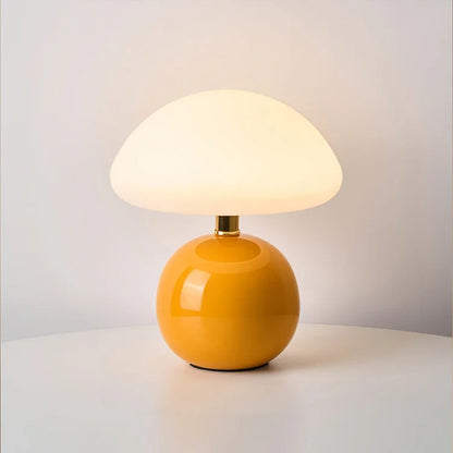 Adjustable Retro Mushroom Table Lamp - Warm Minimalist Lighting