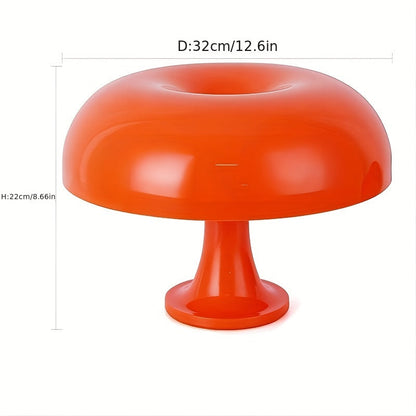 Lampe de table moderne LED en forme de champignon - Lampe de chevet et décorative USB