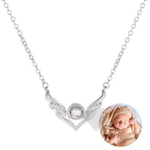 Crystal Angel Wings Projection Necklace — perfect for those who value comfort and design.