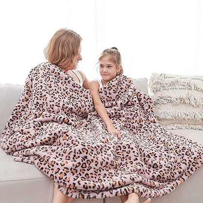 Couverture douce en fausse fourrure polaire - Couverture confortable pour les genoux à la maison