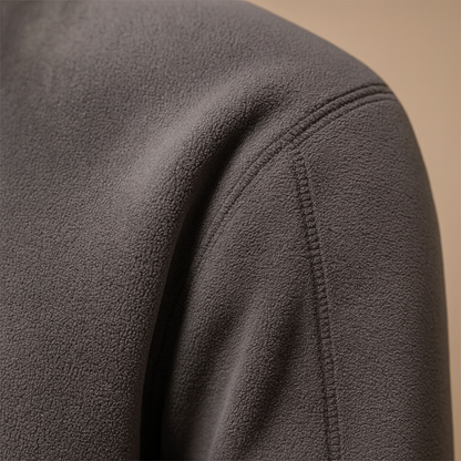 Homme Halbzip-Fleece – Pull plus chaud et plus chaud