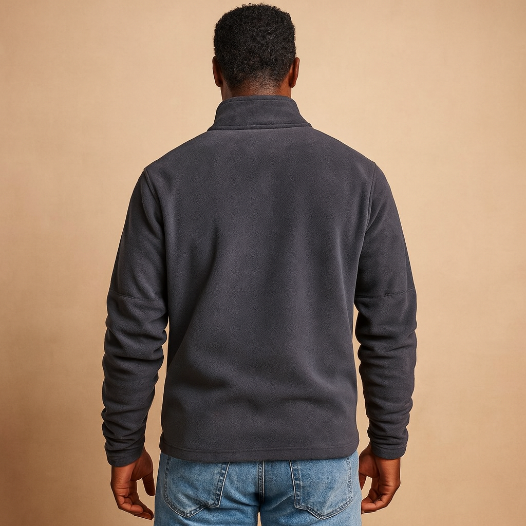 Homme Halbzip-Fleece – Pull plus chaud et plus chaud
