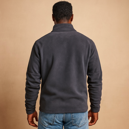 Homme Halbzip-Fleece – Pull plus chaud et plus chaud