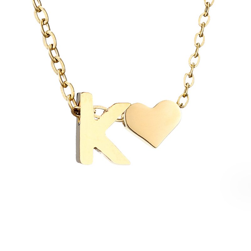Niamh - Love & Letter Initial Necklace — bringing modern charm to your space.