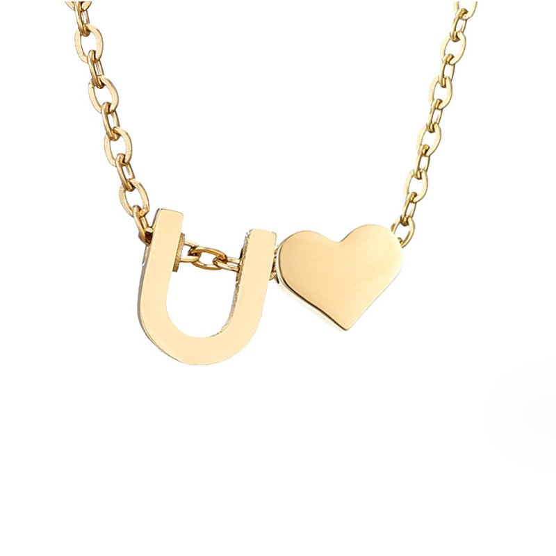 Niamh - Love & Letter Initial Necklace — bringing modern charm to your space.