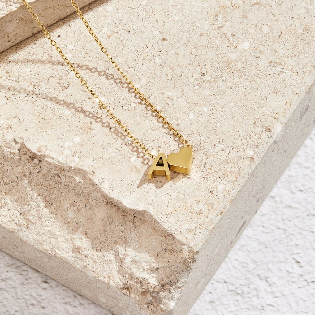 Niamh - Love & Letter Initial Necklace — bringing modern charm to your space.