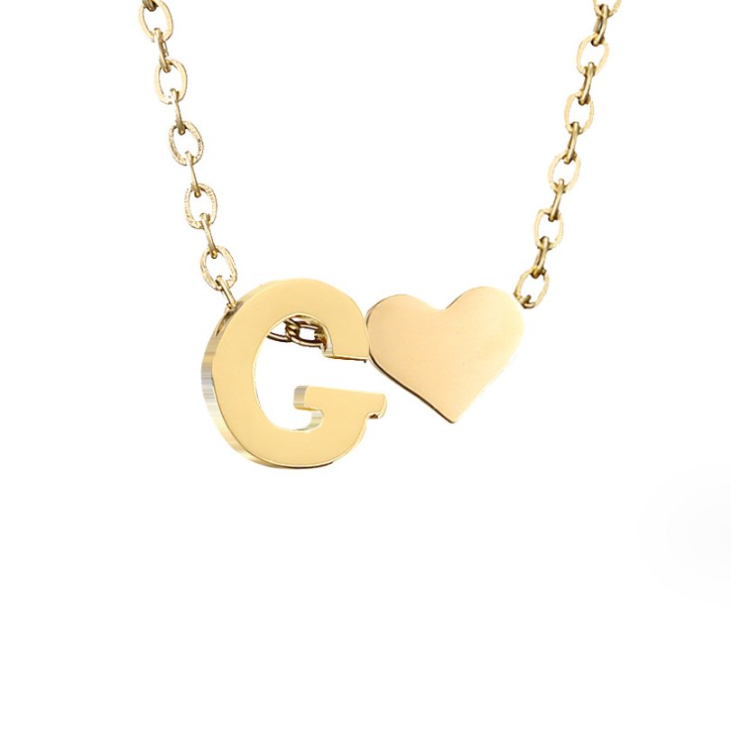 Niamh - Love & Letter Initial Necklace — bringing modern charm to your space.
