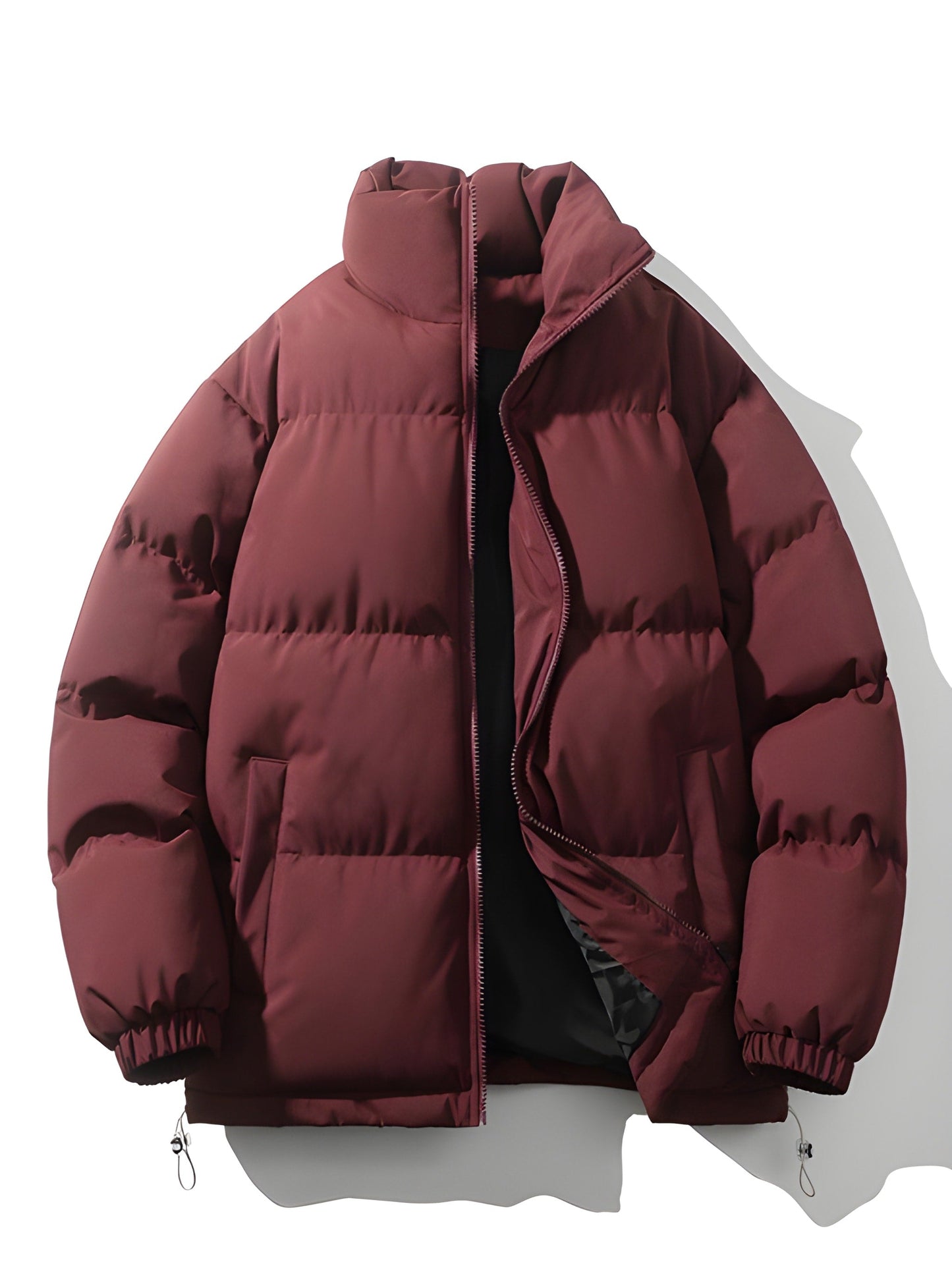 Pufferjacke - Veste surdimensionnée en polaire chaude pour homme pour l'hiver