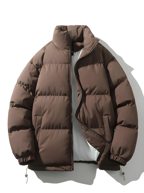 Pufferjacke - Veste surdimensionnée en polaire chaude pour homme pour l'hiver