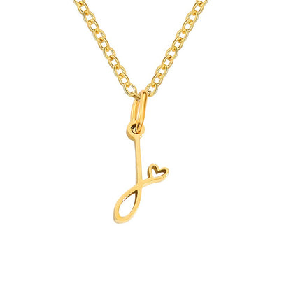 Collier Skyla - Cœur Lettre — confectionné avec soin et souci du détail.